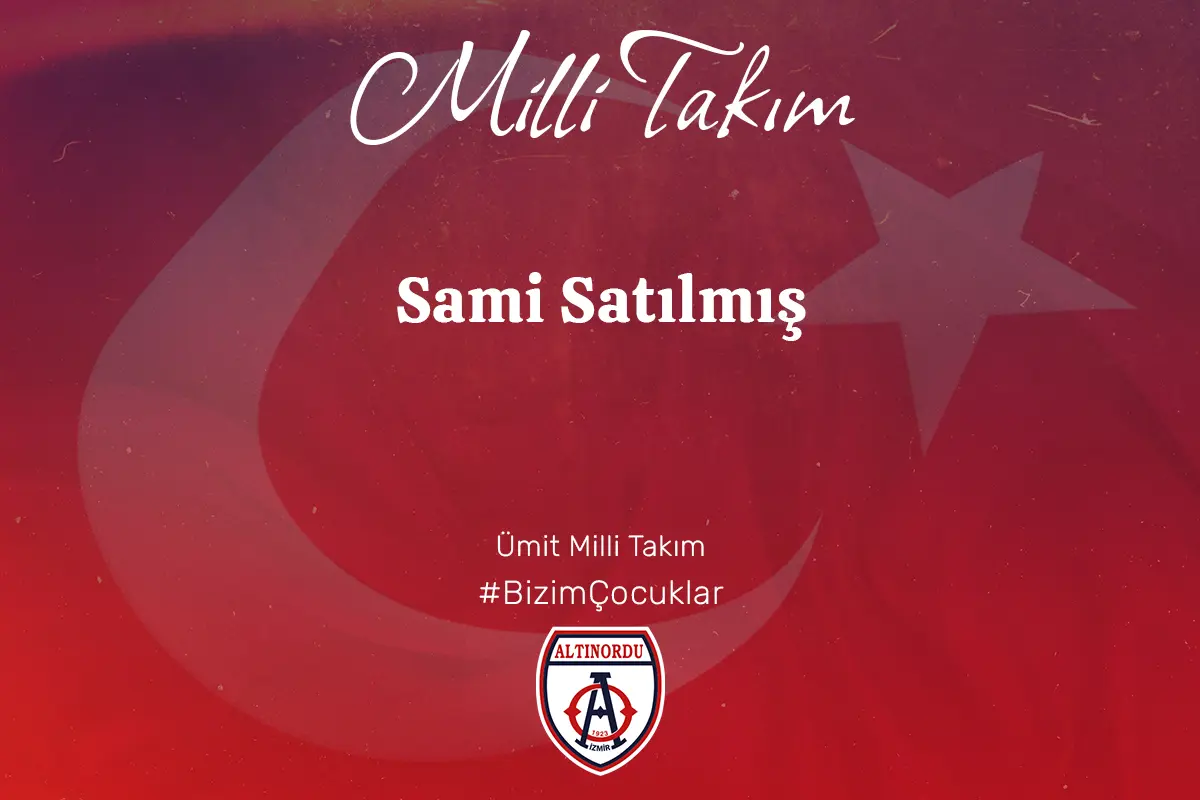 SAMİ SATILMIŞ’A MİLLİ DAVET