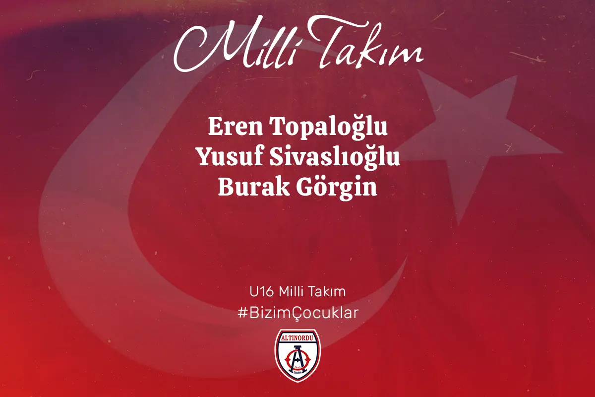 3 ÖKS OYUNCUMUZA MİLL TAKIM DAVETİ